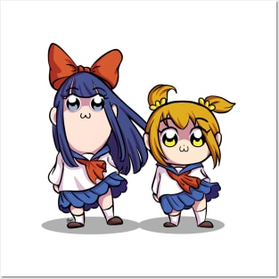 Pop Team Epic Posters and Art